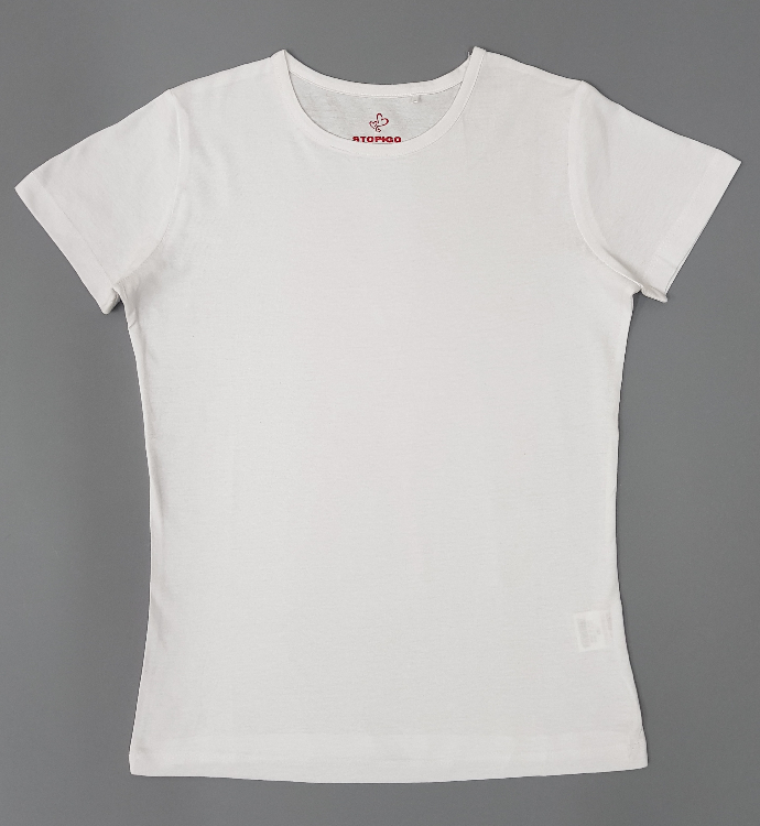STOP+GO Ladies T-Shirt (WHITE) (156 to 164 CM )