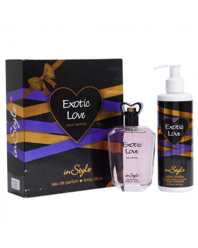 Instyle Exotic Love For Women Coffret Set (EDP 100ml + 250ml Body Lotion)(GM)(CARGO)