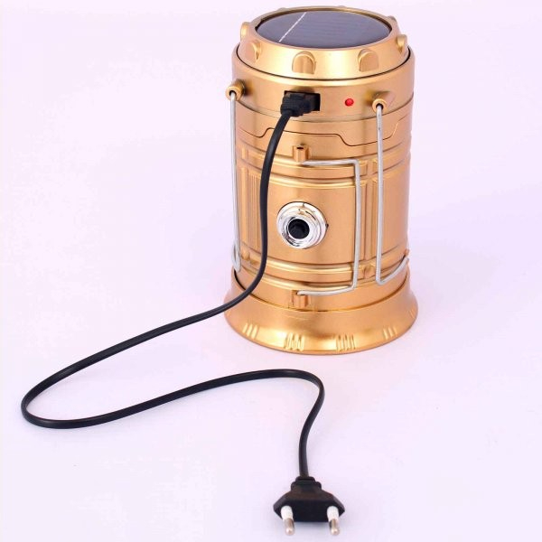 LED Solar Camping Lamp Rechargeable LANTERN (GM)