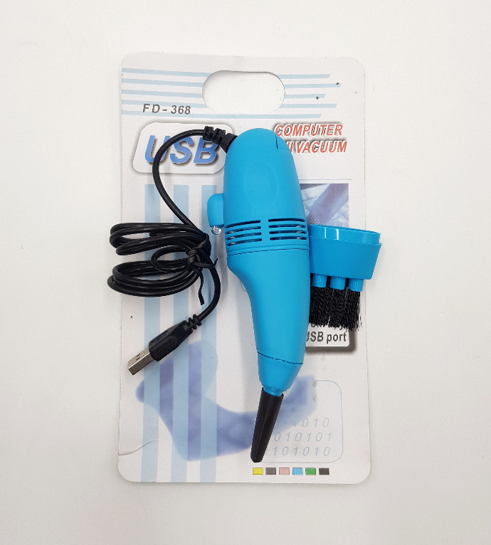 Mini USB Vacuum Computer Keyboard Dust Cleaner Collector (BLUE) (OS)(GM)