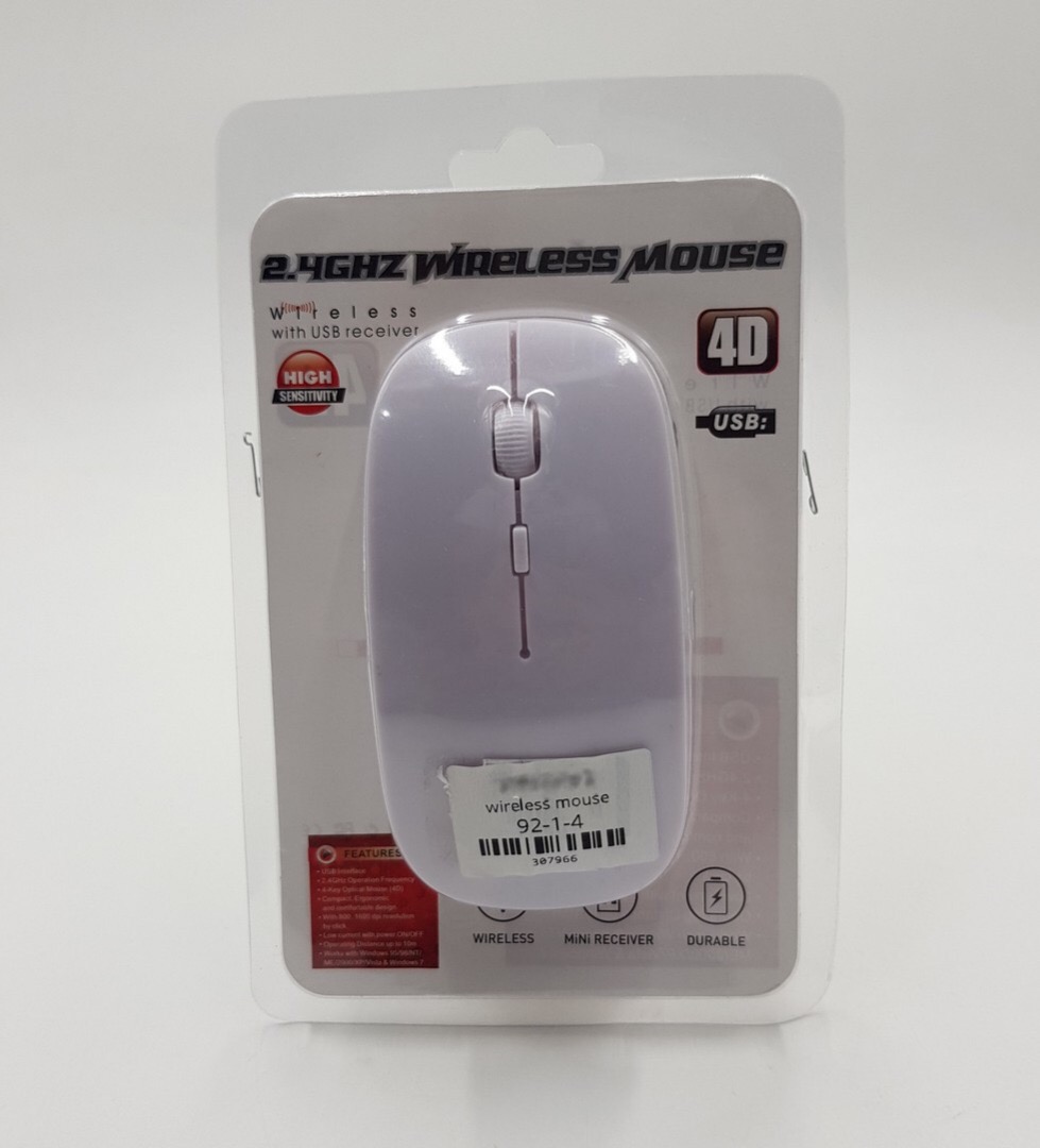 Mouse Wireless 4D with USB Receiver