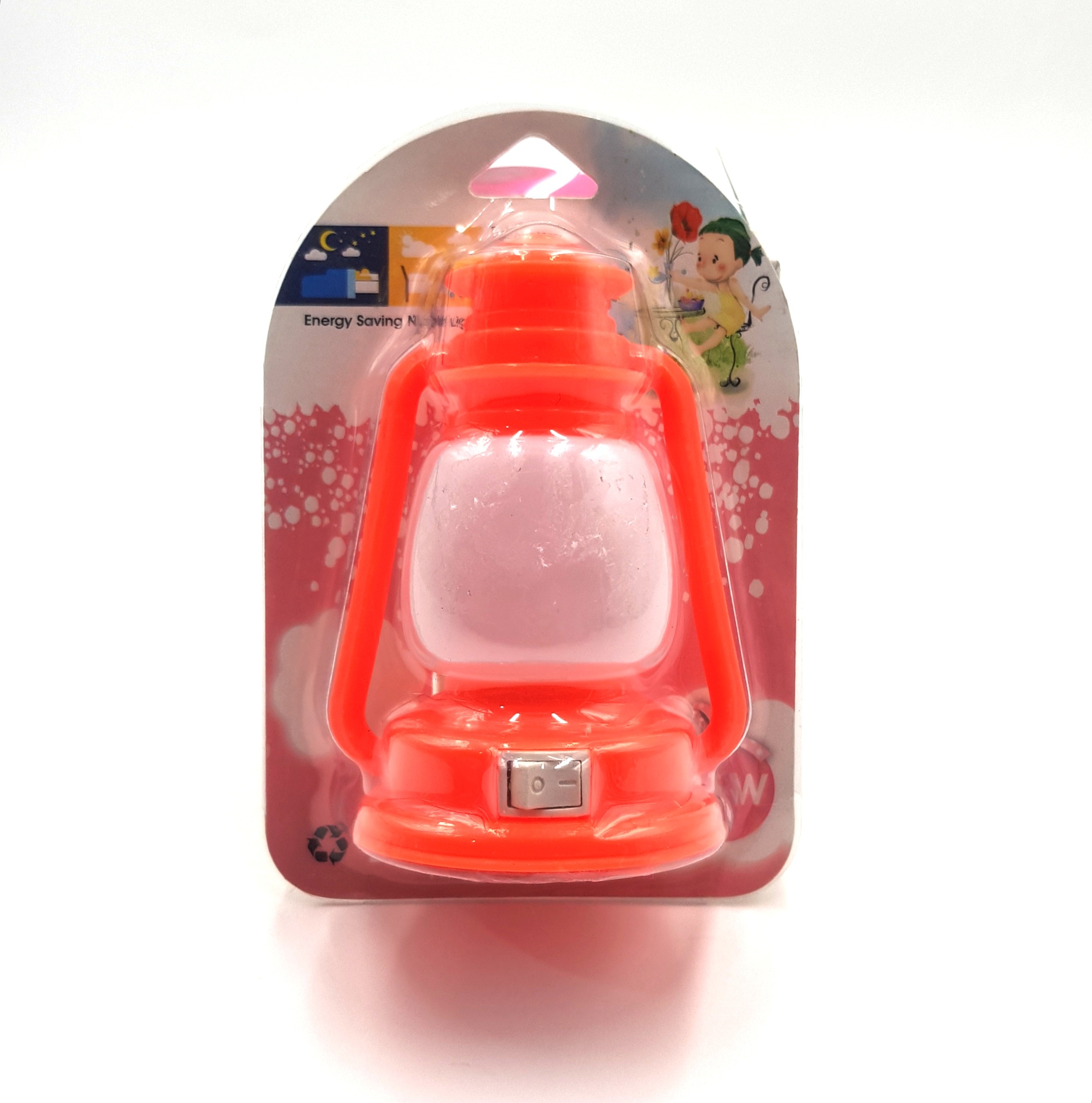 Awraaq Plastic Mini LED Lantern Switch Plug-In Night Light