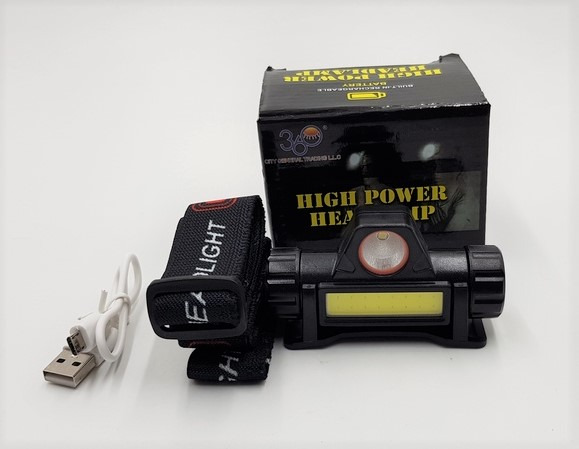 High Power Rechargeable Headlamp 50W.
