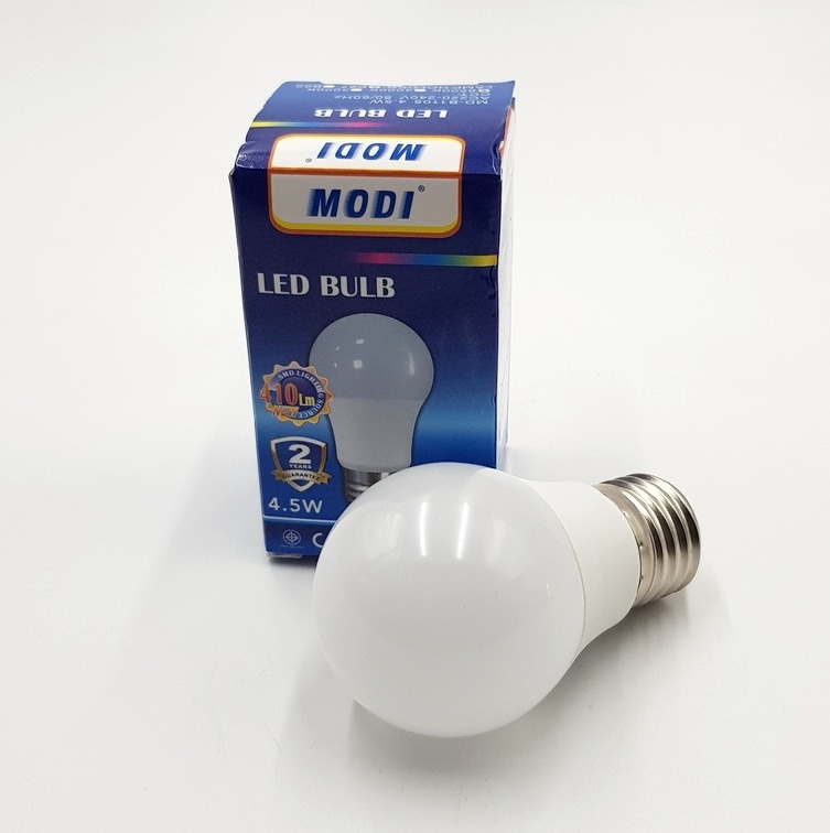 4.5 W Equivalent LED Light Bulb, Lumens Daylight White, Warehouse, Workshop,Non-Dimmable, 270° Beam Angle