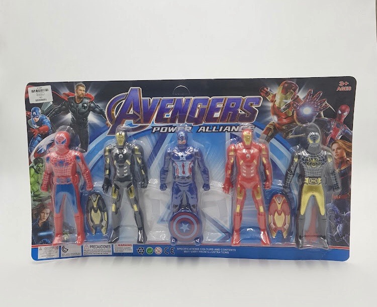 5 Pcs Avenger Toys