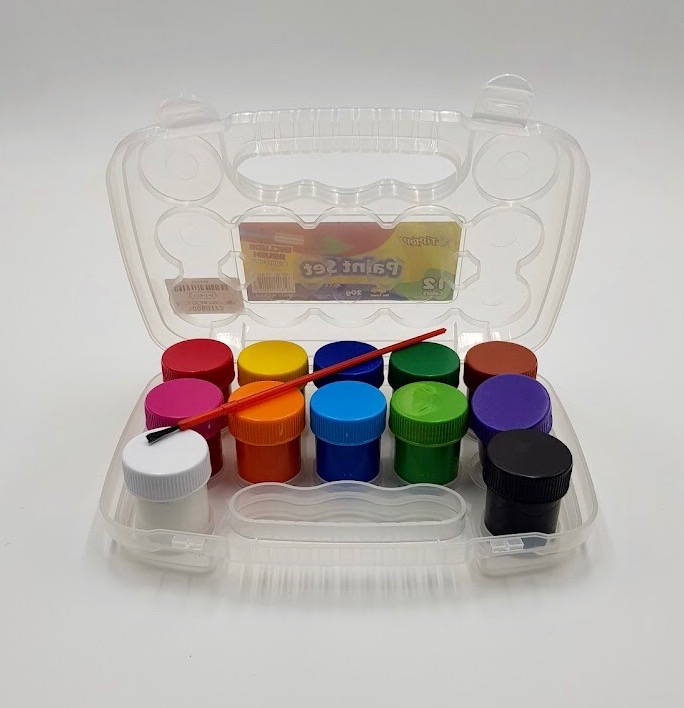 12 Pcs Water Color  Set With Brush