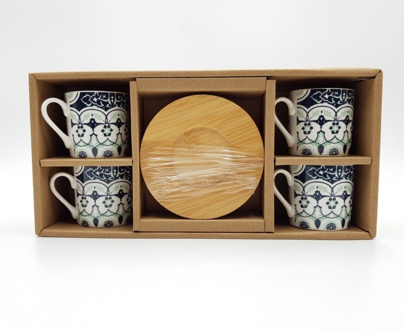 Coffee Cup Set, 4 pieces