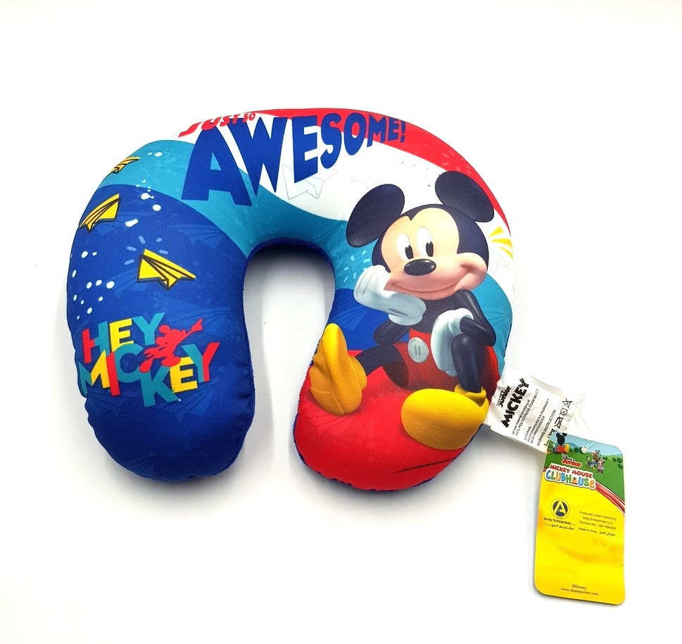 Mickey Plush Travel Neck pillow