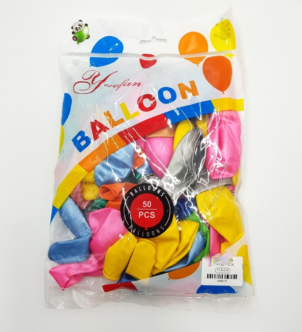 50 Pcs colorful Balloons