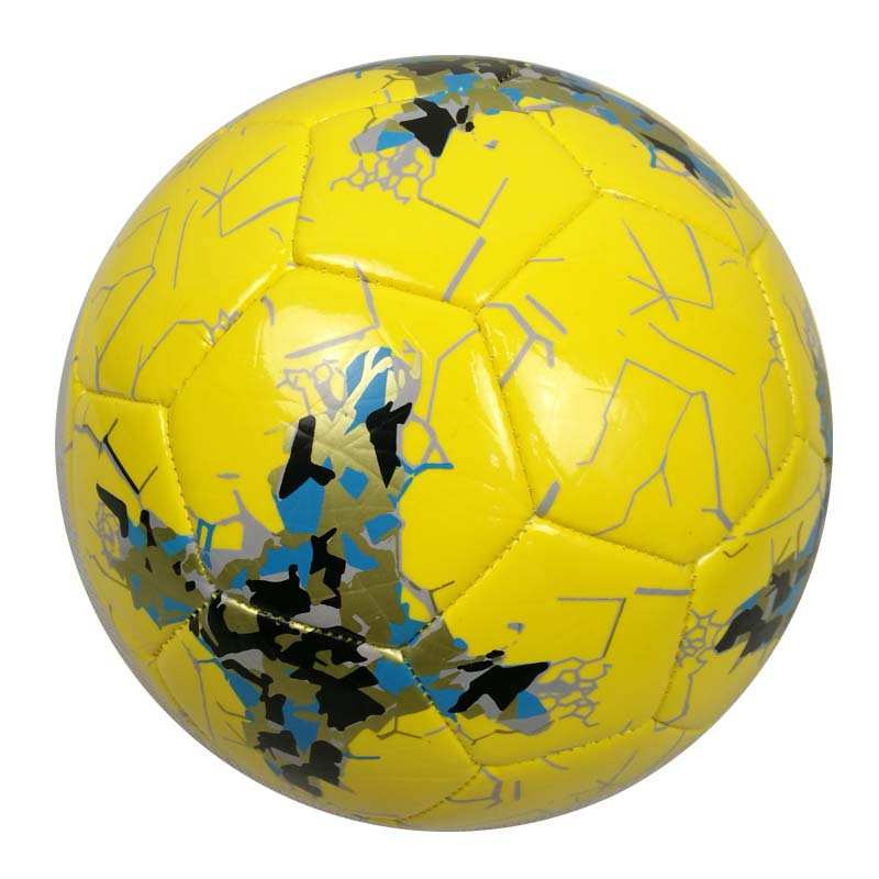 China manufacture new design deflated soccer balls size 5 Machine stitched football