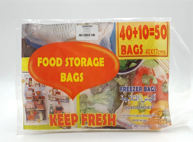 50 Pcs Food Storage Bags