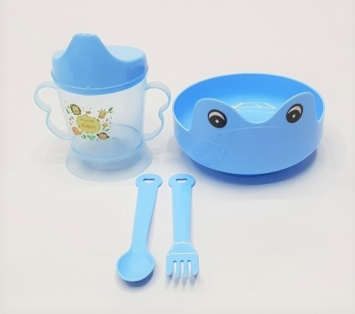 Ready Stock Kids Baby Bottle Spoon Fork Tableware Set Lunch Dinner Home Living Indoor Outdoor