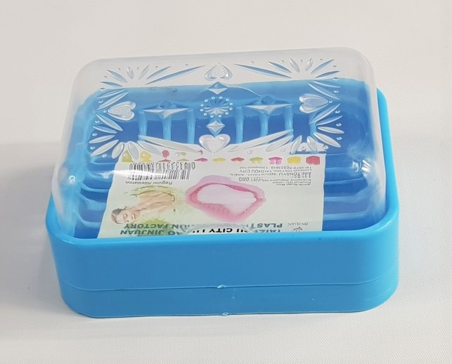 Transparent Printed Plastic Soap Dishes, Size: 5 Inch