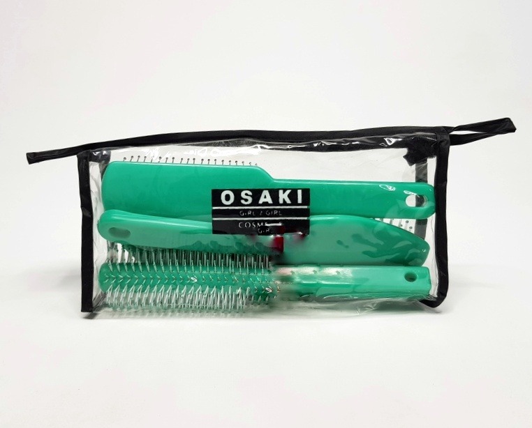 OSAKI 4 Pcs Hair Brush Pack