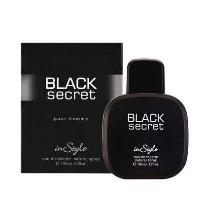 Black Secret Instyle  For Men Edt 100ML (CARGO)