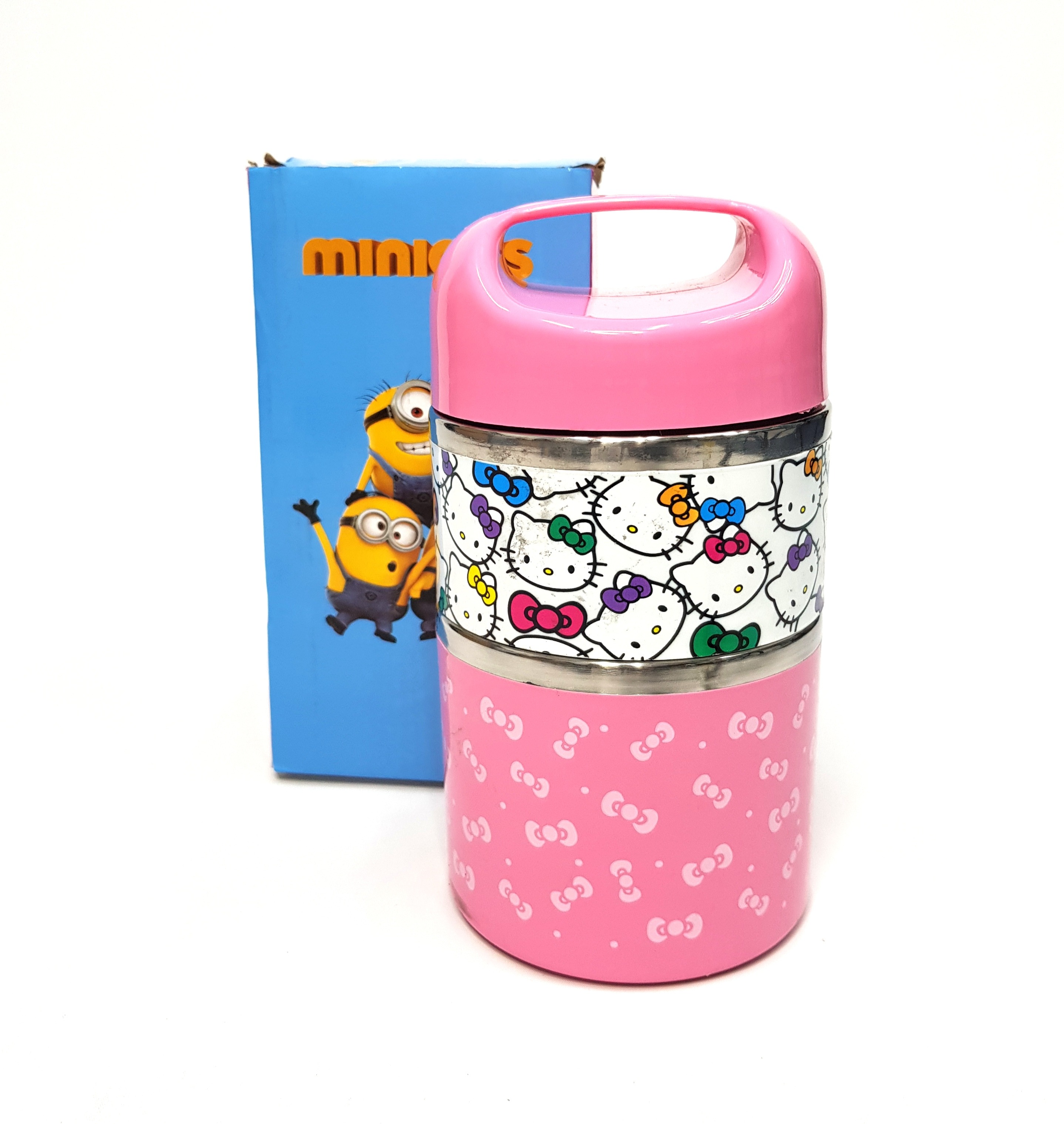 Hello Kitty Stainless Steel 2 Layer Lunch Box