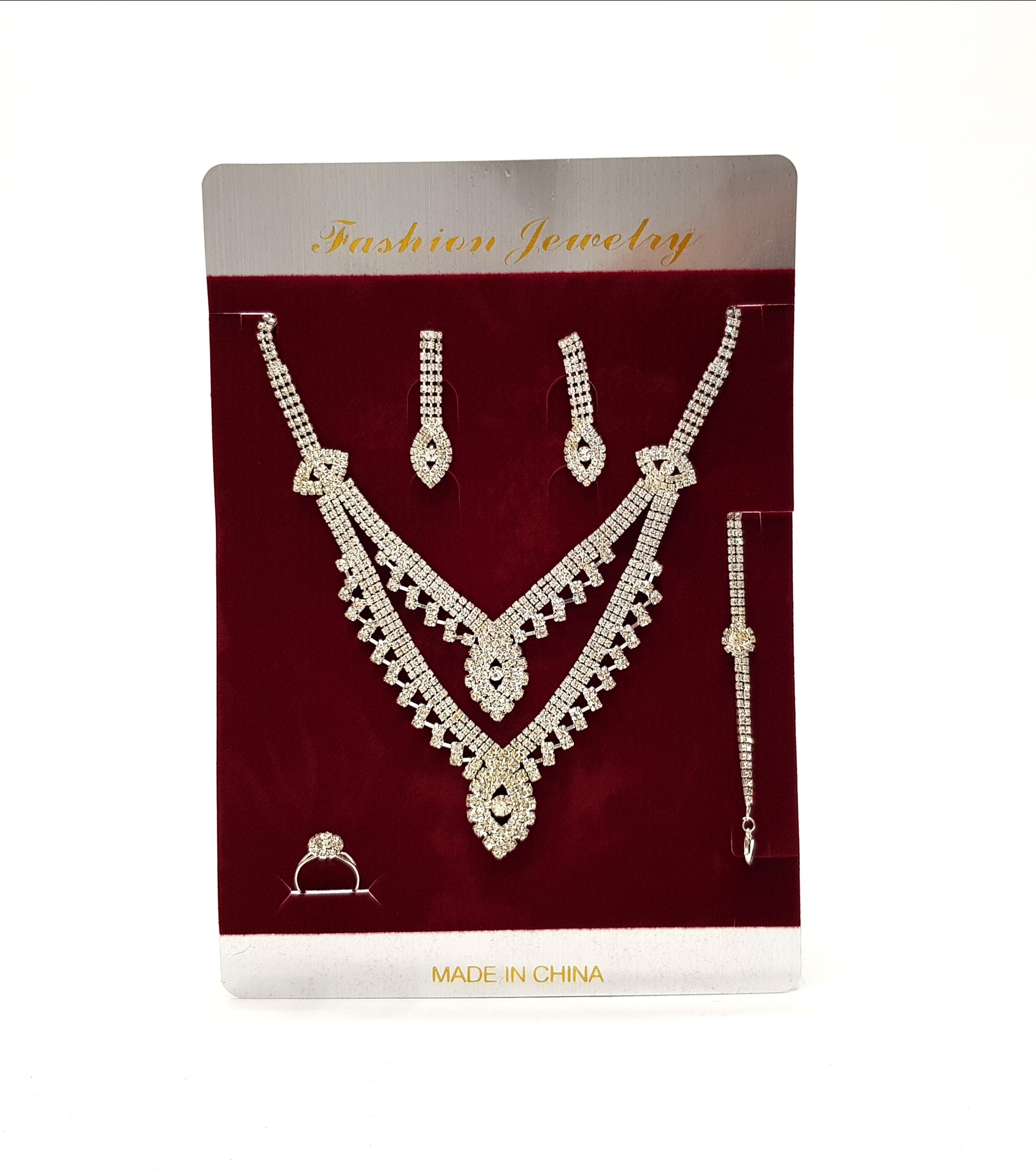 Shine Bright Jewelry Set: Earrings, Loop، Bracelet، Necklaces