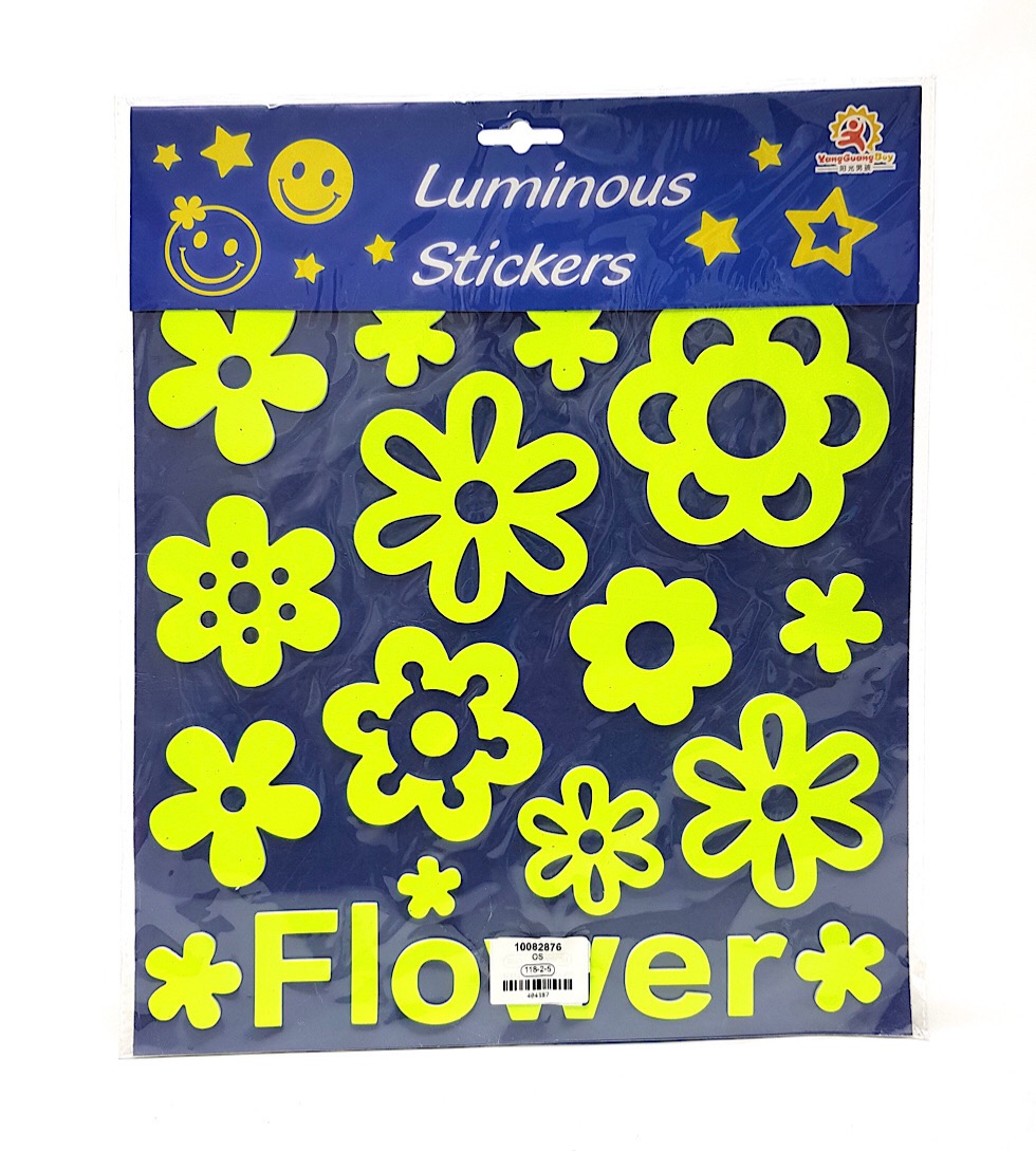 Flowers Luminous Stickers