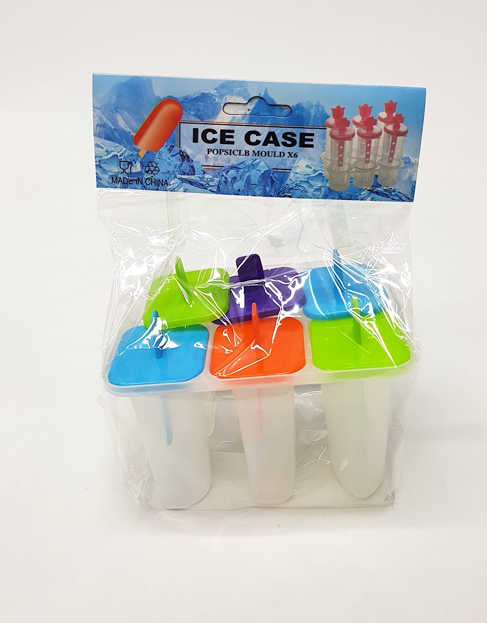 6 Pcs Ice Cases mould