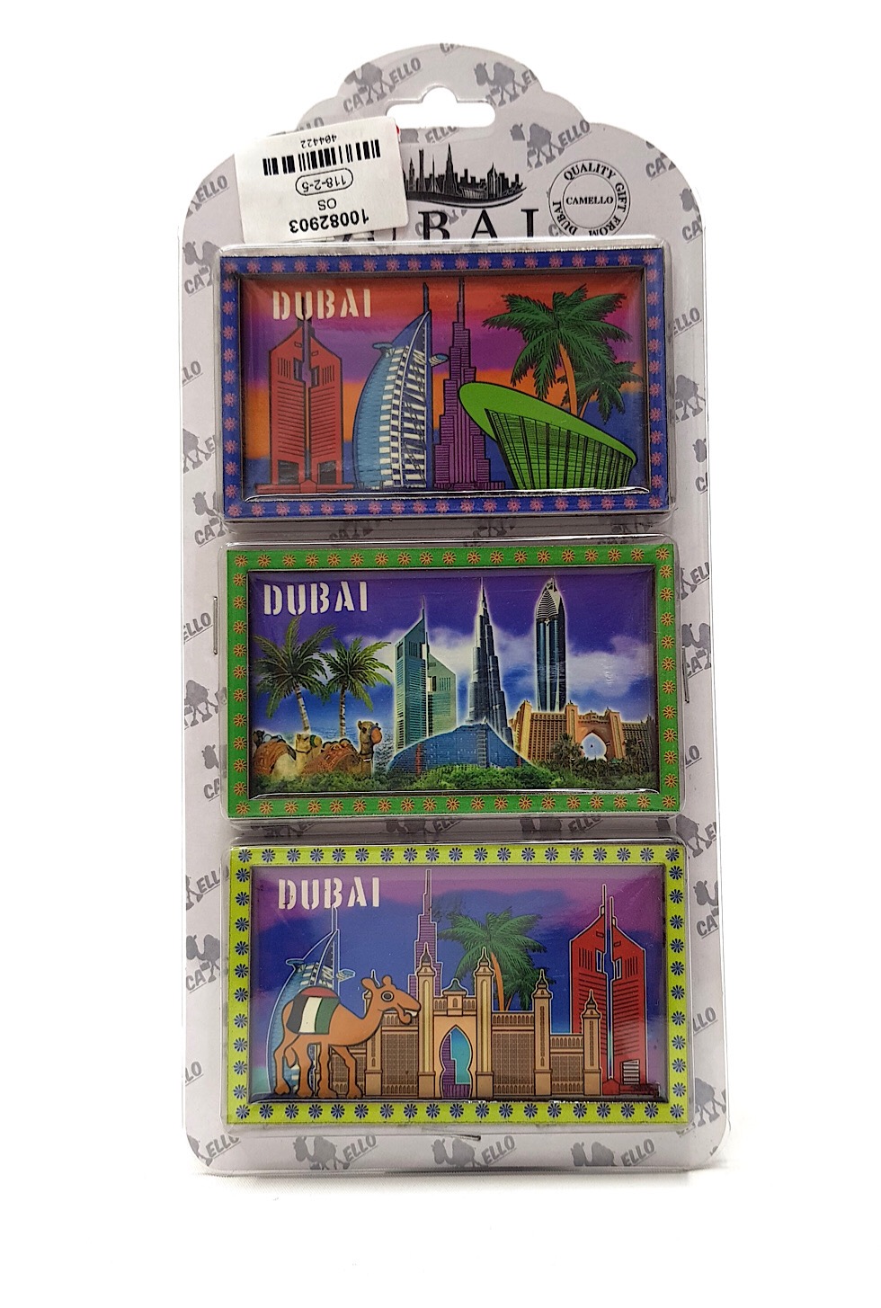 3 Pcs Dubai Magnet