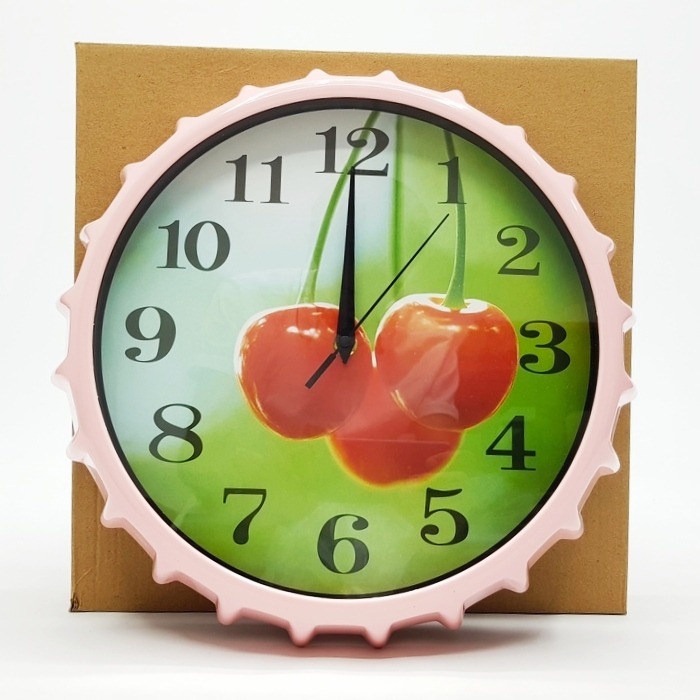 Circular Wall Clock.Cherry model
