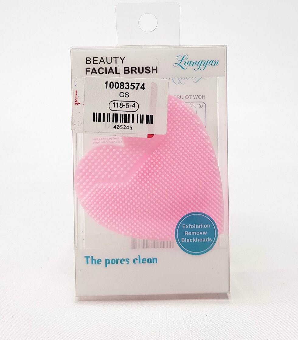 Heart Shaped Silicone Facial Cleansing Brush