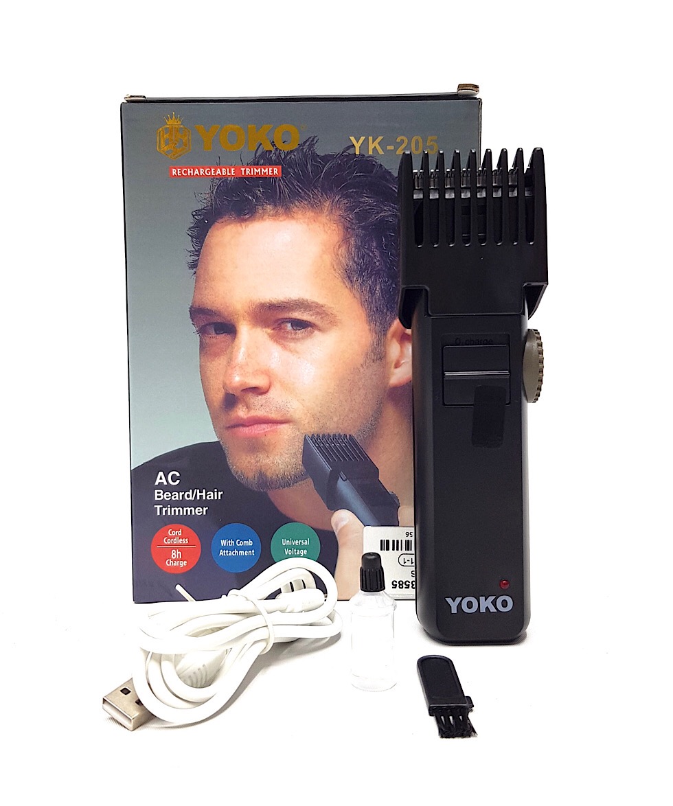 YOKO Rechargeable AC Beard & Hair Trimmer YK-205