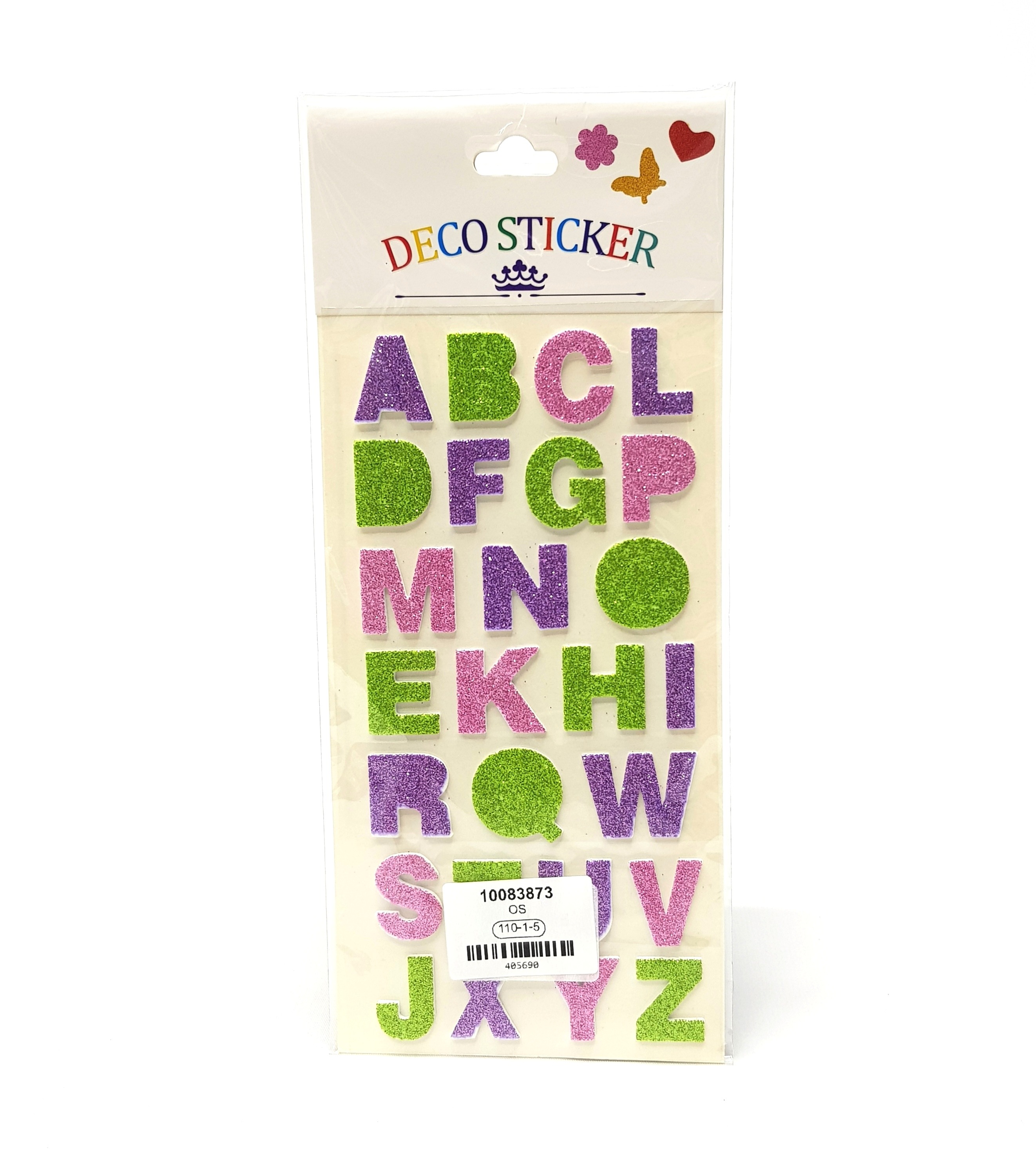 Deco Alphabet Sticker