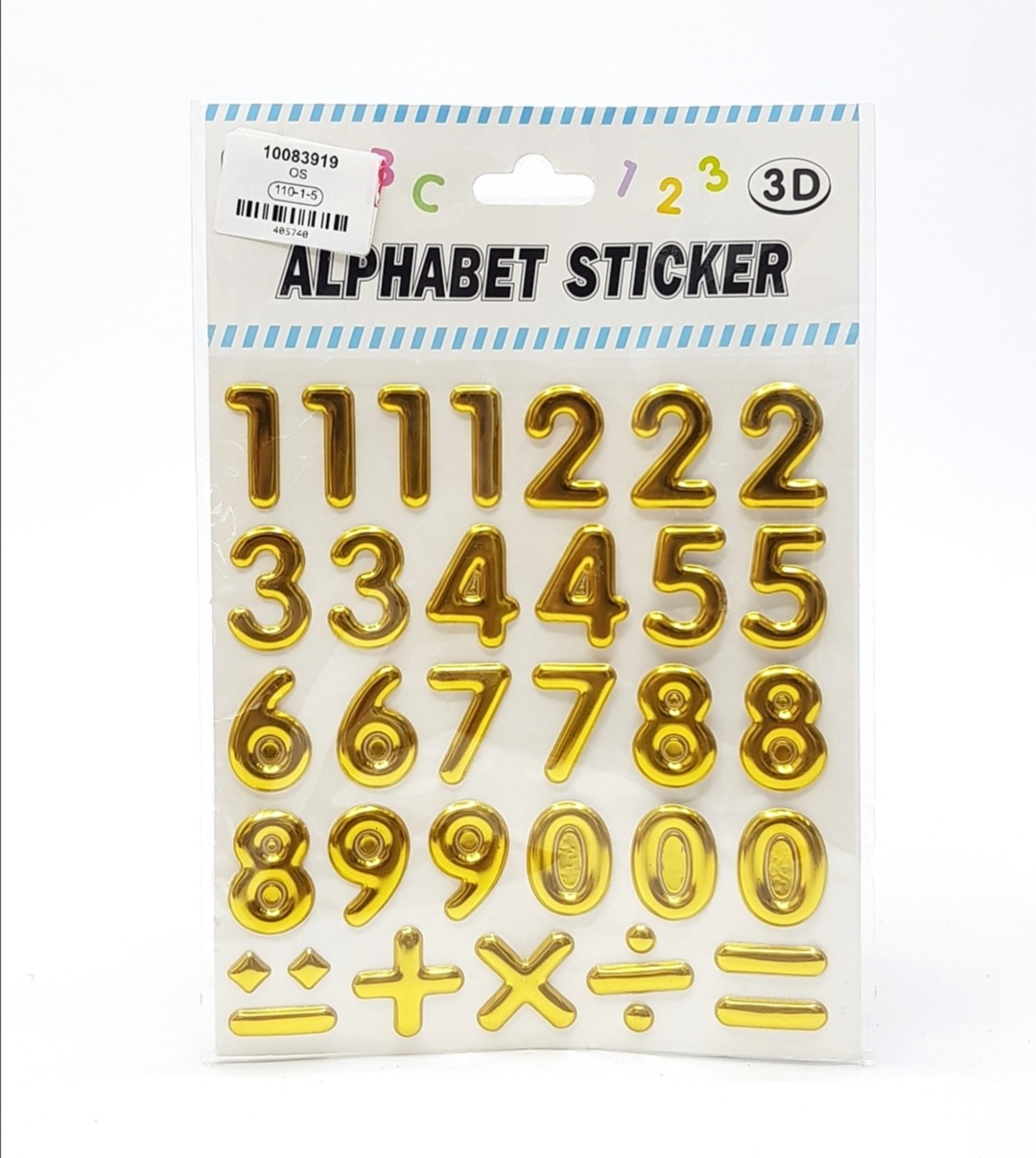 Alphabet Sticker