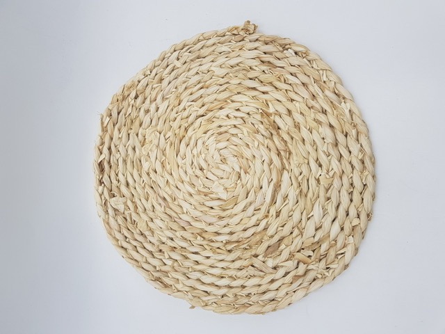 Round Grass Woven Place Mat