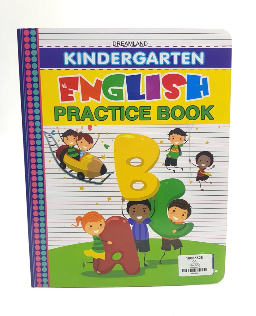 Kindergarten English Practice Book