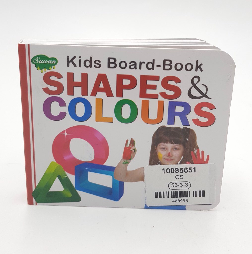 Kids Board - Book Shapes and Colours