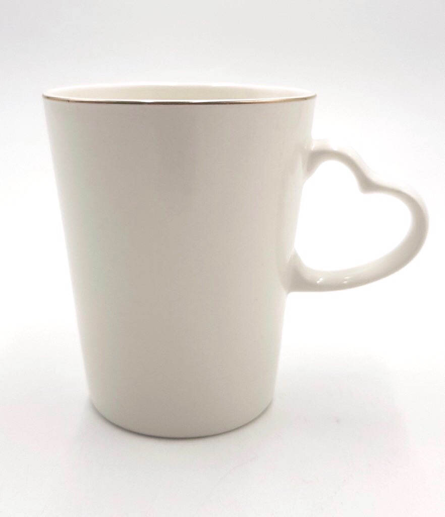 Heart Handle Coffee Mug