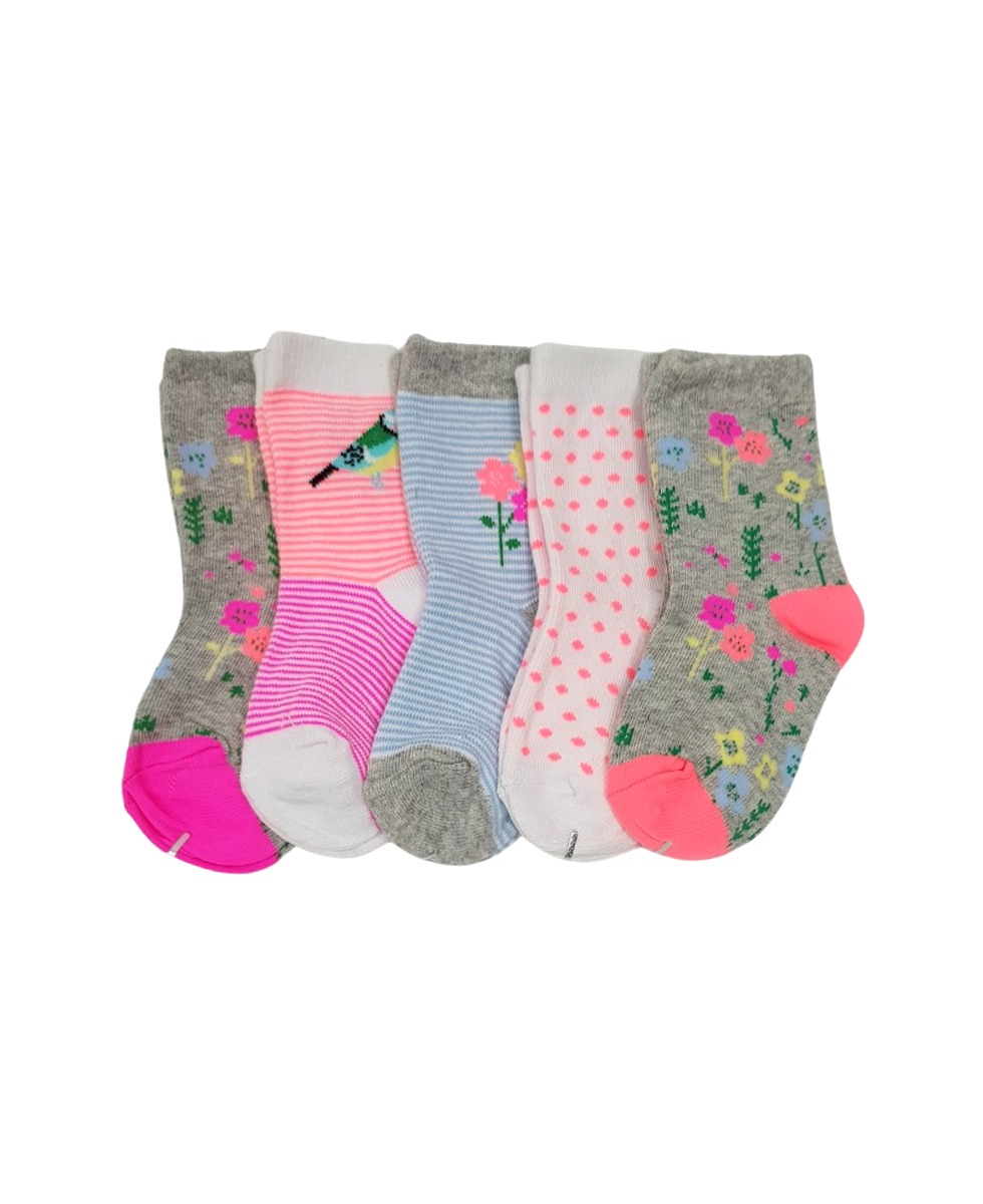 Girls Socks 5 Pcs Pack
