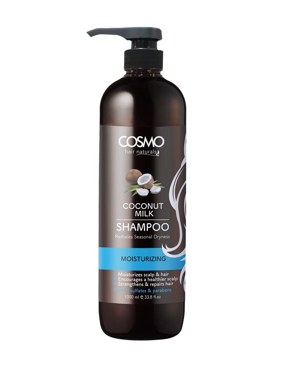 Cosmo Hair Naturals - Moisturizing Coconut Mlik Shampoo (CARGO)