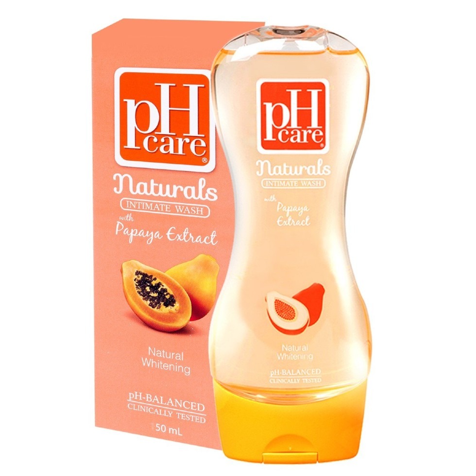 PHcare Naturals Intimate Wash With Papaya Extract Natural Whitening (CARGO)