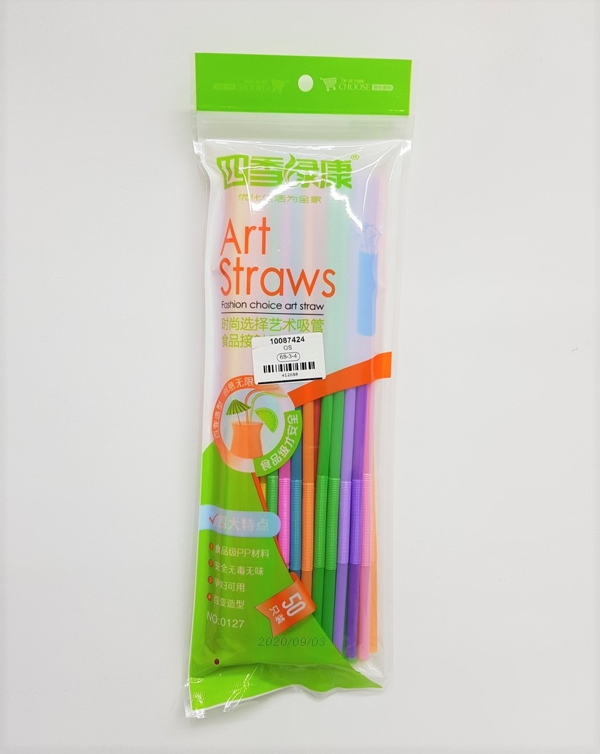 50 Pcs Art Straws