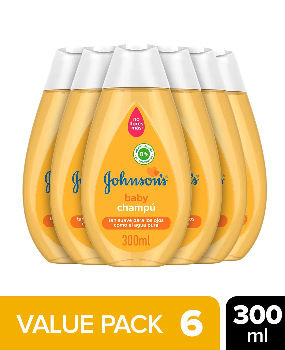 Live Selling 6 Pcs Baby Shampoo - 300 ML  (CARGO)