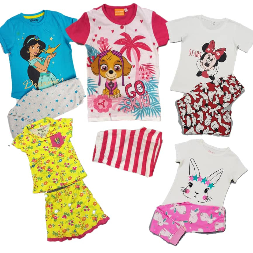 5 pcs Girls Pyjama Set