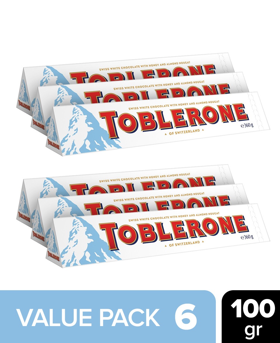 (Food) 6 pcs bundle Toblerone (6X100g)