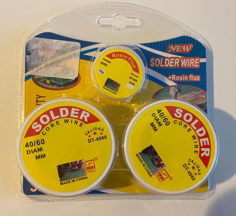 Solder Wire With Resin Core for Electrical Repair Soldering Purpose