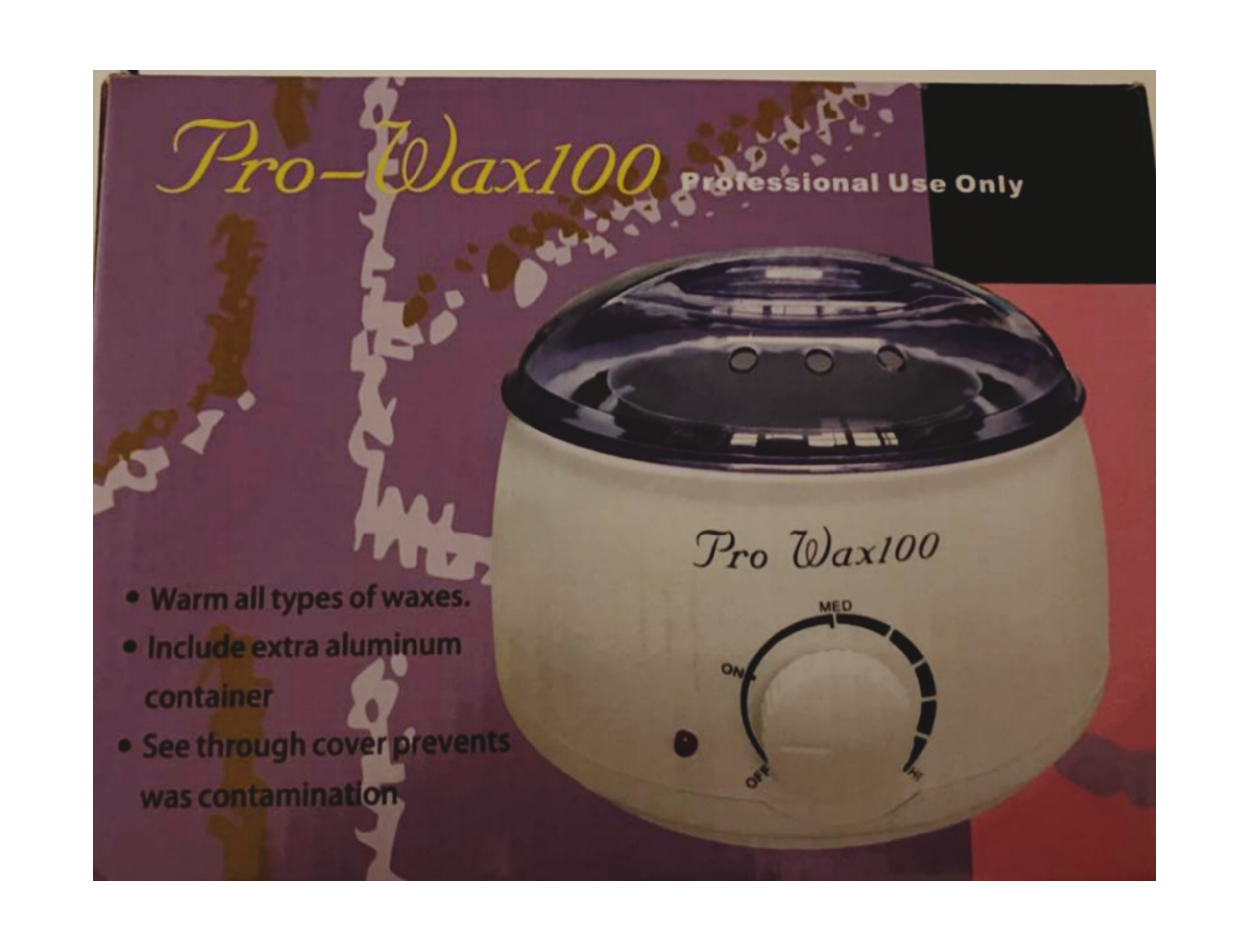 Pro-Wax 100x Fashion&Skin Care Hair Removal Wax without Strip