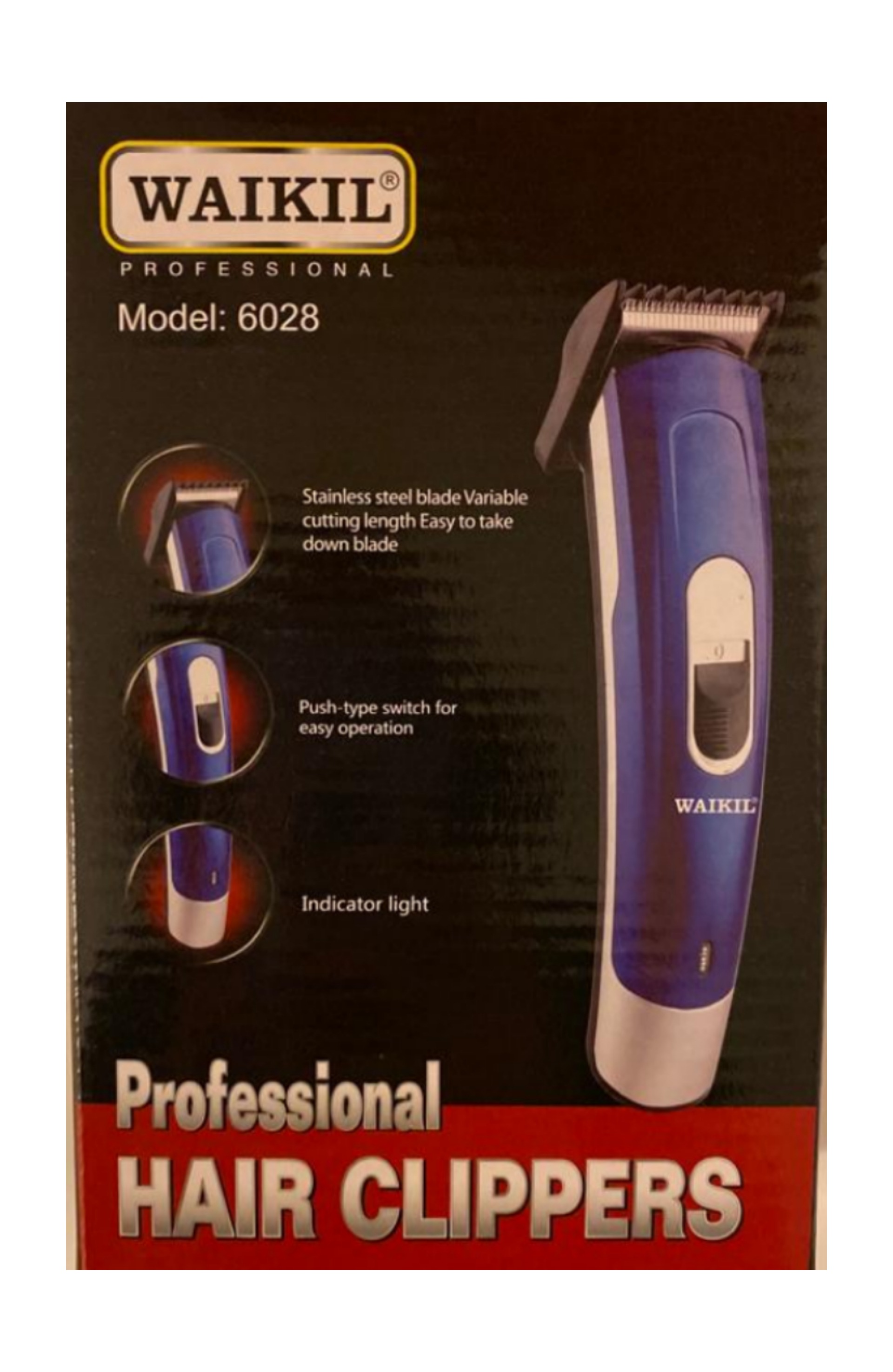 Professional Hair Clippers Model 6028
