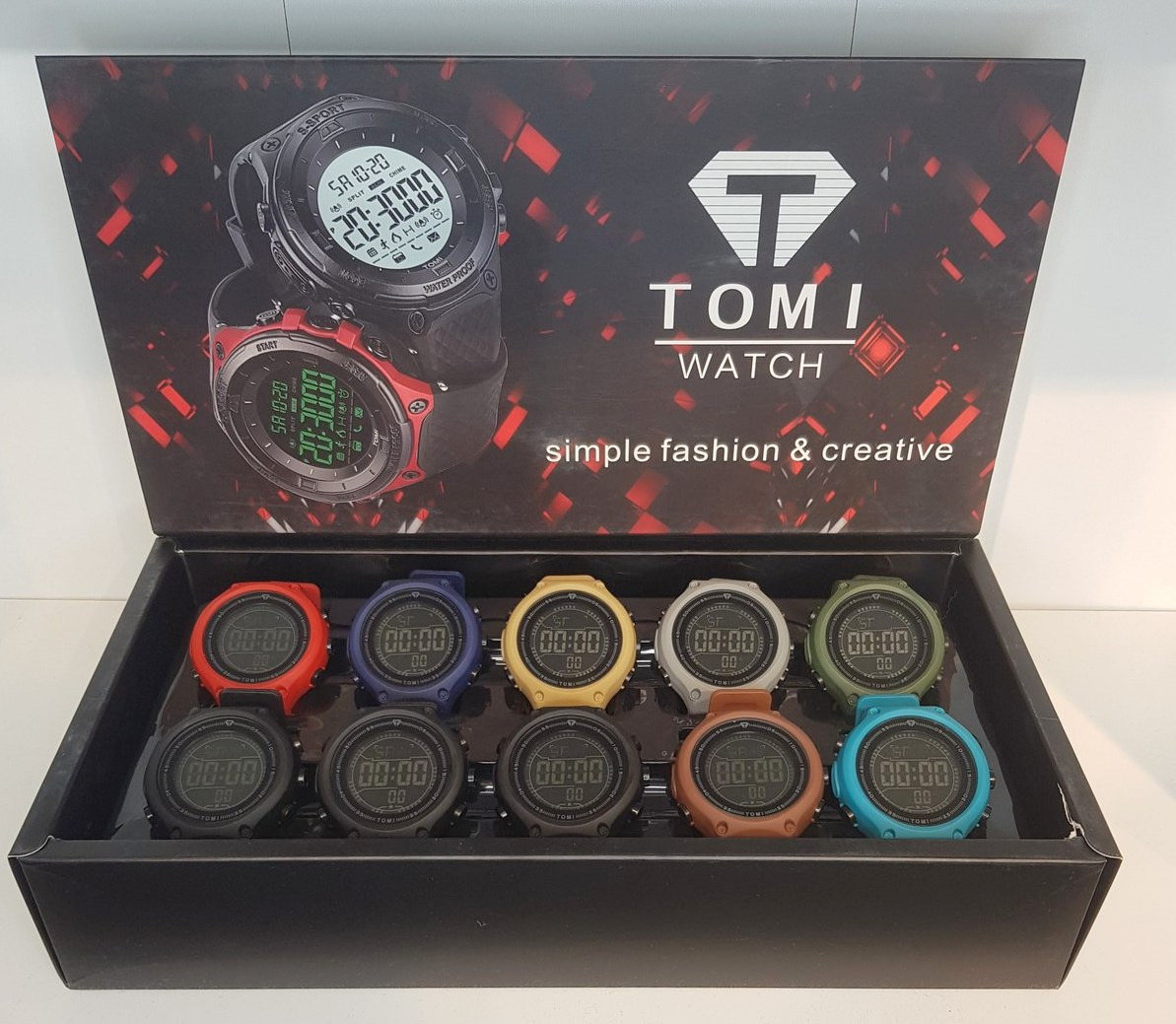 10 pcs bundle tomi watches