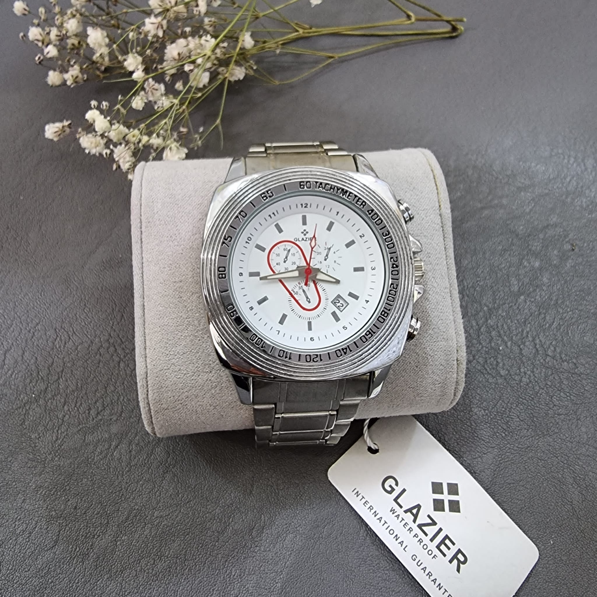 Glazier quartz clearance watch price