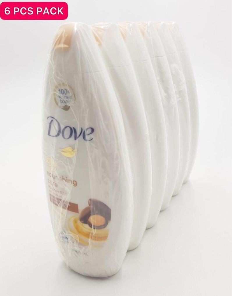 6 Pcs Bundle Dove Nourishing Care & Oil (6X250ml) (CARGO)