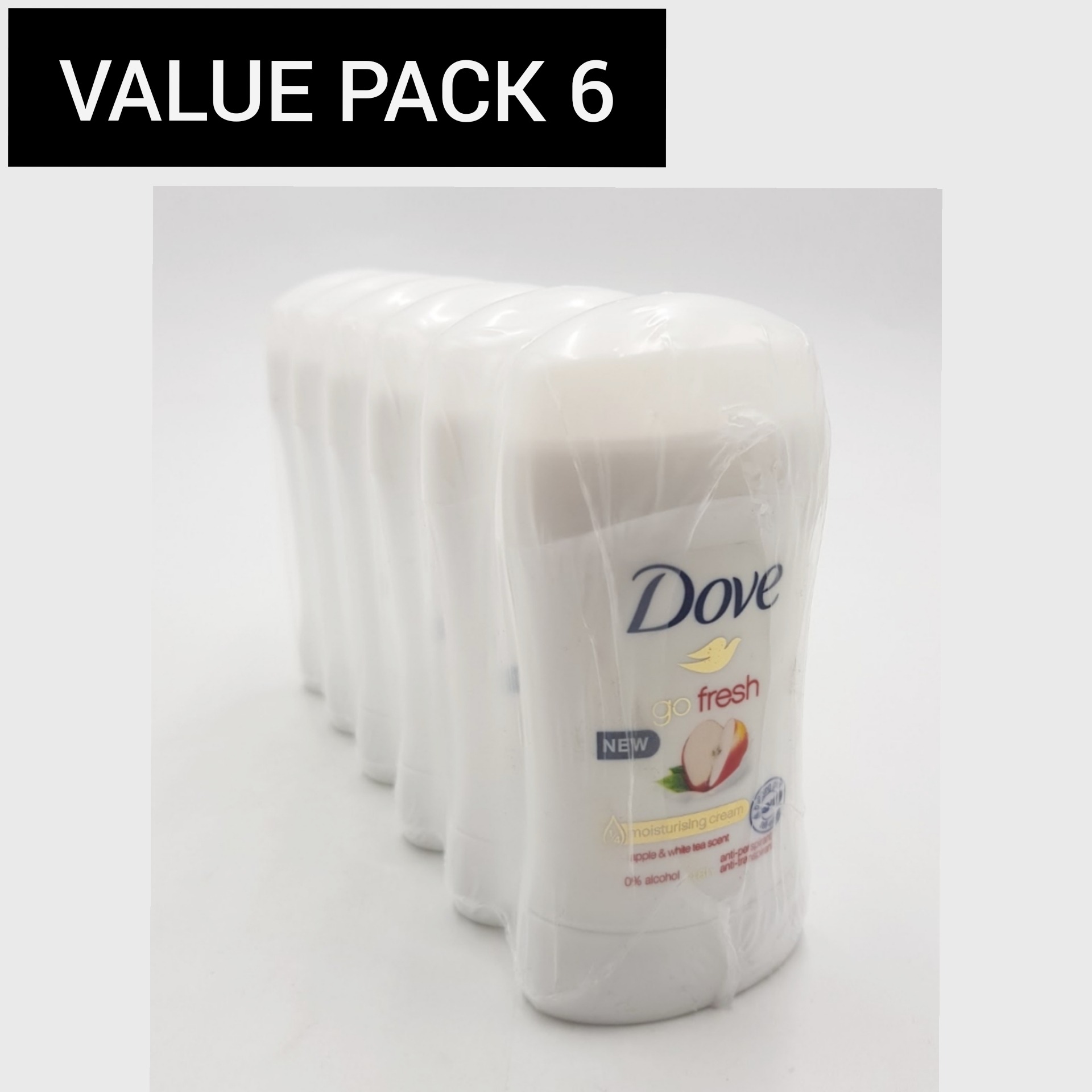 6 Pcs Bundle  Dove Ap stick (6X40ml) (Cargo)