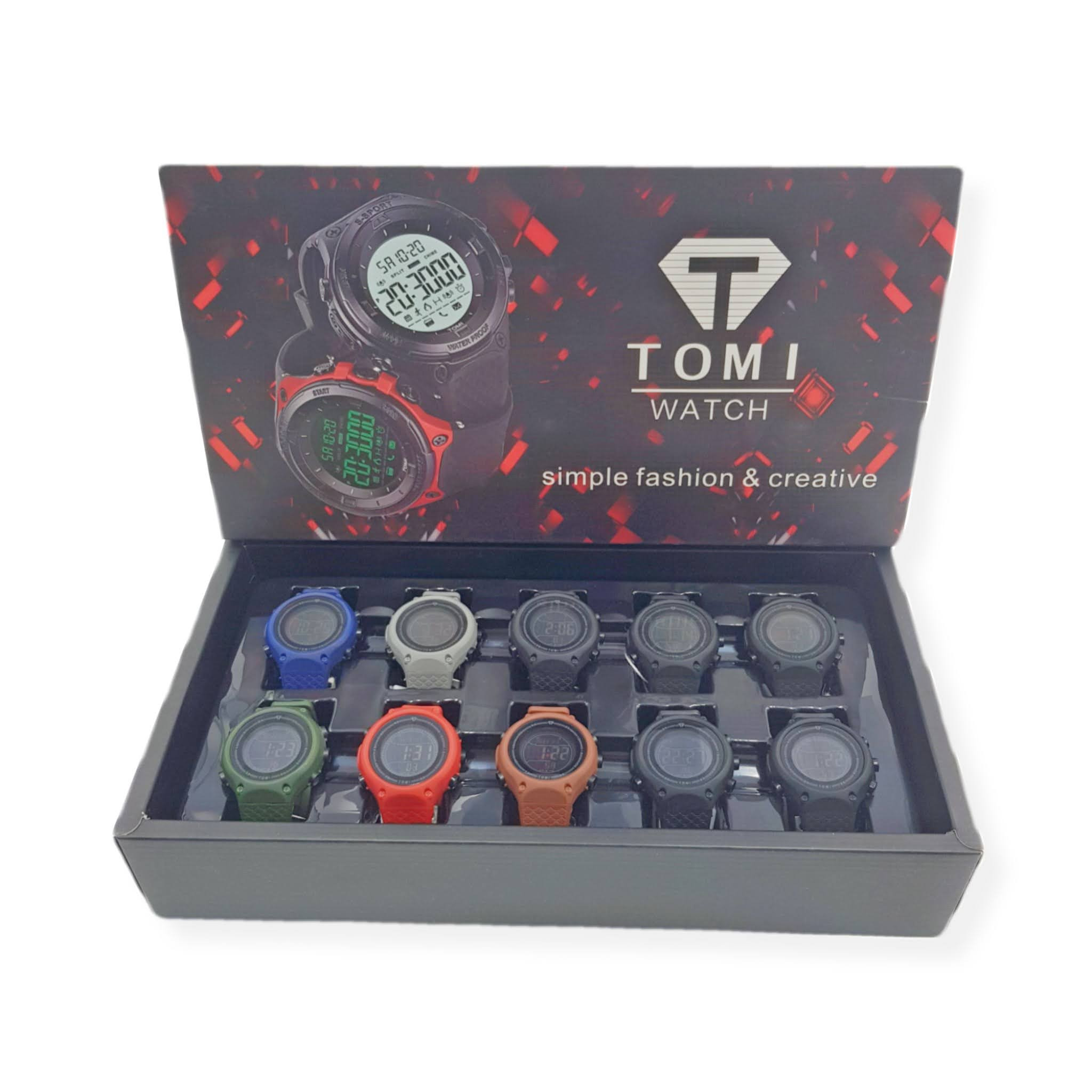 10 Pcs Bundle Tomi Digital Watches