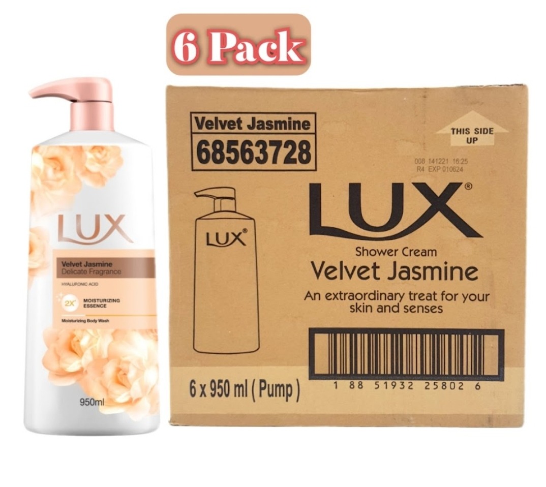 6 Pcs Bundle Lux Velvet Jasmine (6X950ml) (Cargo)