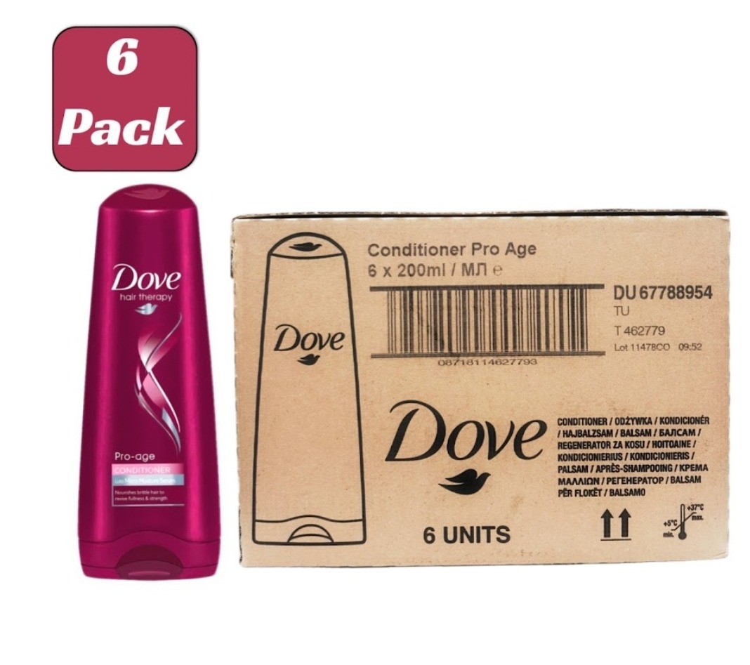 6 Pcs Bundle Dove notretiv Solution (6X200ml) (Cargo)